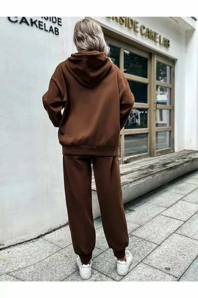 للجنسين مقنعين مجموعة بدلة رياضية كبيرة الحجم