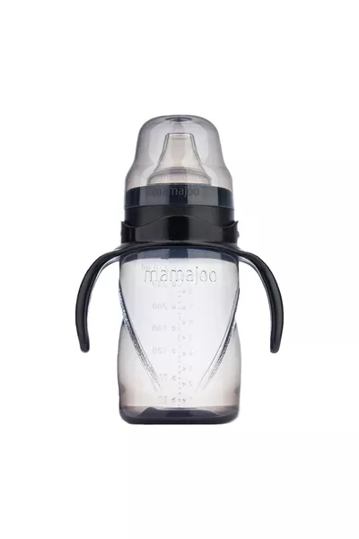 كوب تمرين عدم التسرب بمقبض، ملي، أسود، 6 أشهر، قطعة واحدة