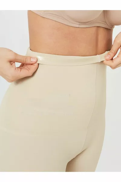 كورسيه ضيق للغاية بلون البشرة بطراز بورفي، مقطوع بالليزر، مزروع في 5 مناطق، رقم 