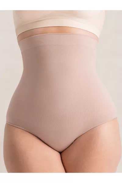Biloba Verstevigende Slip Hoge Taille Corset Huidkleur