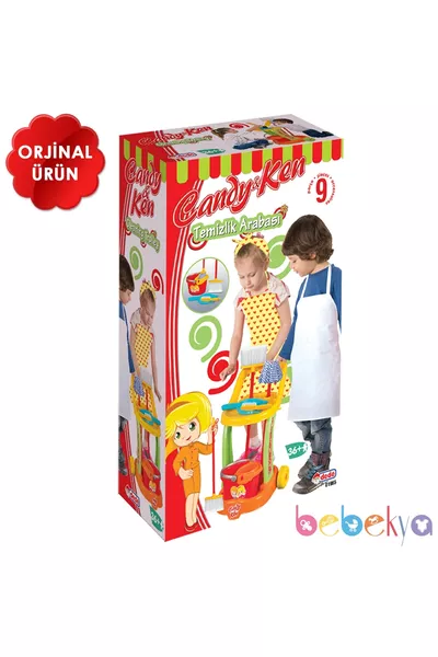 Candy & Ken Cleaning Cart