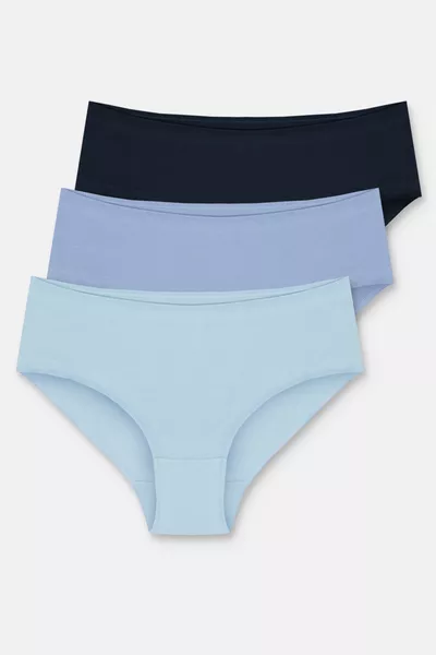 3-Pack High Waist Briefs