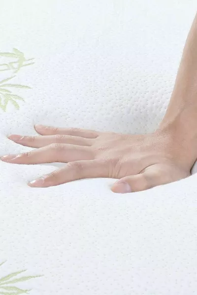 Letto per parco giochi Cm Bamboo Visco Culla con cesto