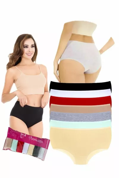 Yüksek Bel Kadın Külot 7 Adet