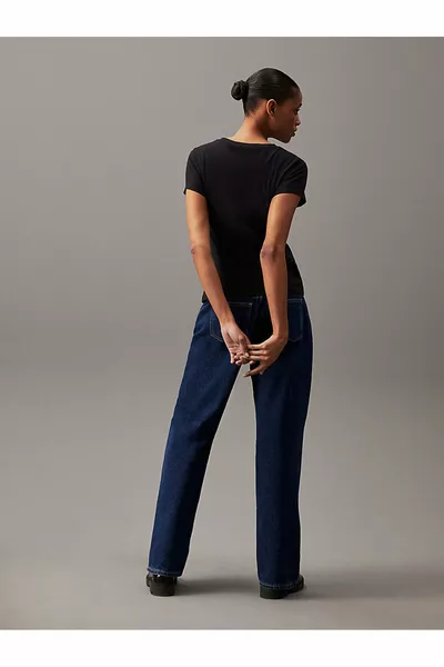 T-shirt slim pour femme avec logo institutionnel