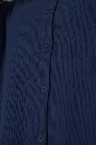  طقم محجبات من قطعتين - كحلي غامق