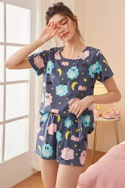 Tex Supersoft Short Set Little Lamb