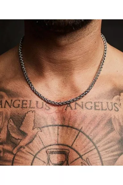 Collana con Catena Spessa Modello Angelus