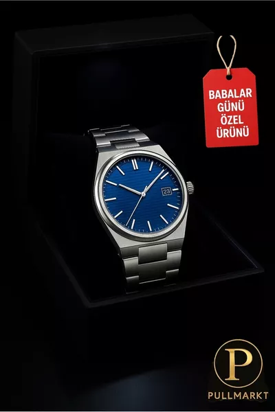 ساعة يد تناظرية مع تقويم