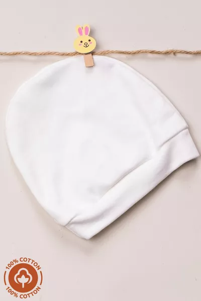 Unisex Baby Cotton Organic Newborn 3-Piece Baby Hat Colorful Set