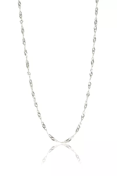  Sterling Silver Singapore Style  Cm Chain for Women