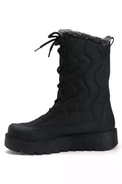 Black Women's Snow Boots 