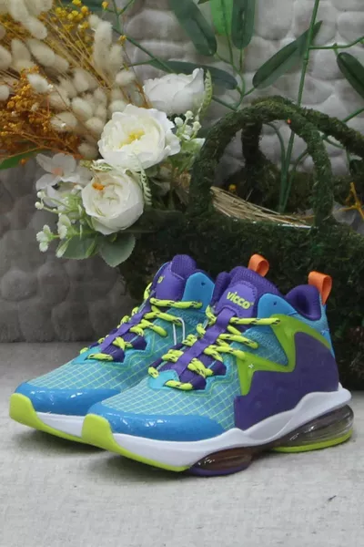 .K. الأزرق لورين الأولاد بيج كيدز أحذية فيلون أحذية كرة السلة