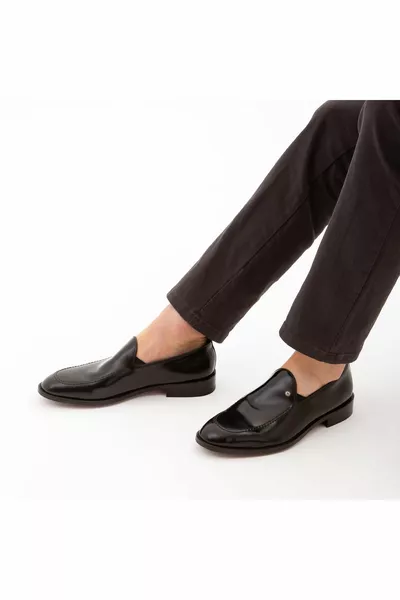 أحذية لوفر جلد طبيعي للرجال   K Erk Ayk 