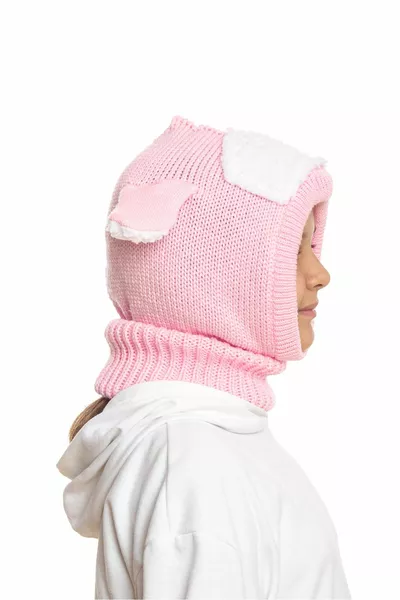 للجنسين الاطفال محبوك الصوف وشاح قبعة صغيرة