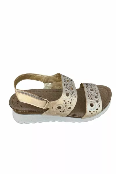 Sandalen met platte zool voor dames