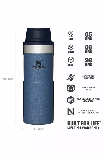 Классический термос с триггерным механизмом 0. л