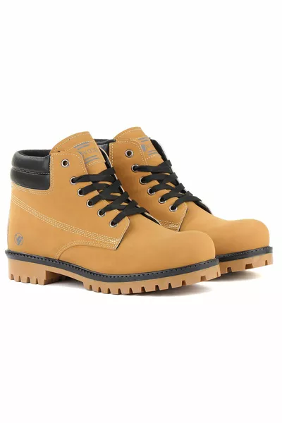 Catex Yellow Cold and Water Resistant Unisex Winter Boots