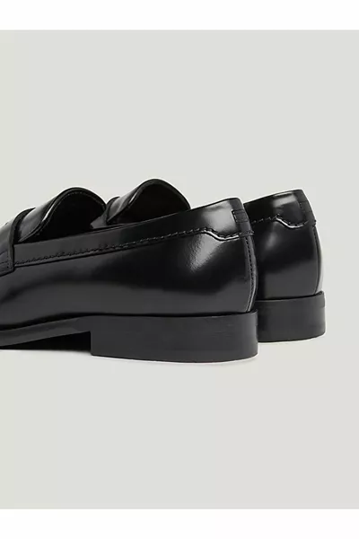 Stitched Patent Leather Loafer