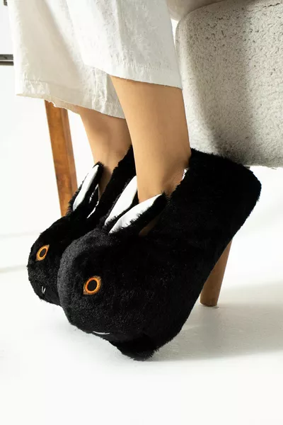 Sevimli Köpek Figürlü Panduf