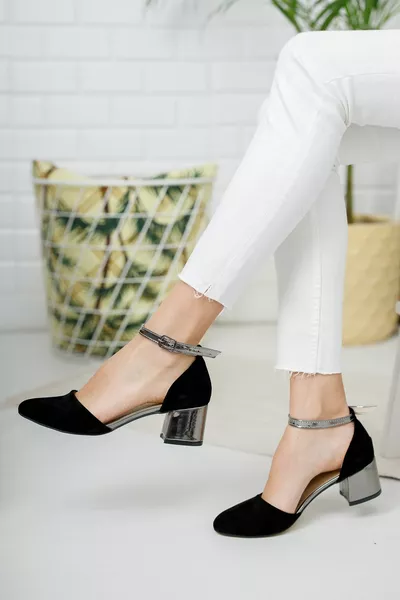 Zwarte Garni Design Hakken voor dames New Classic