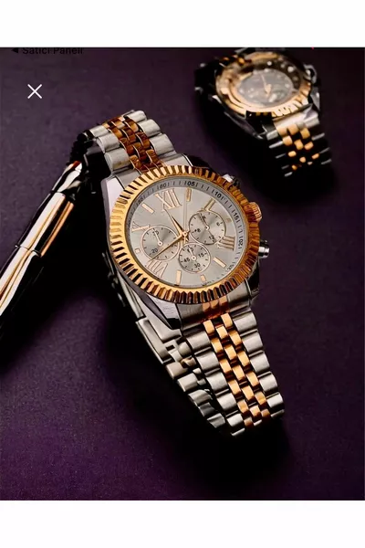 Rose Silver Color - Sports Men's Eoma Racket Watch