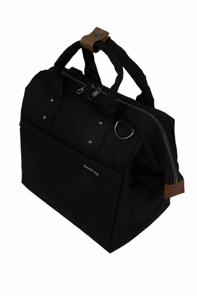 Wärmeisolierte wasserdichte Thermotasche Lebensmittel-Trage-Lunchbox schwarz