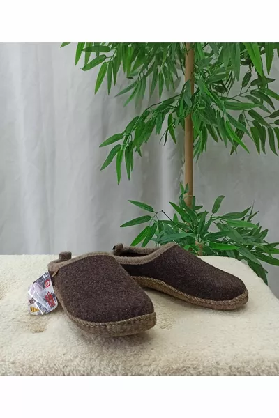 Silenzioso Antiscivolo Suola Feltro Unisex Casa E Ospite Pantofole