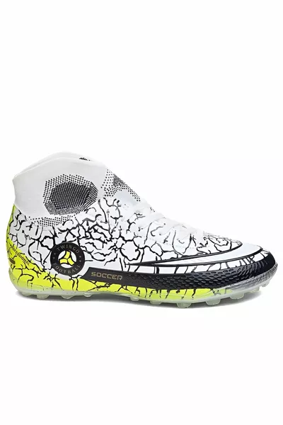 TWİNGO  Astroturf Football Football Boots BEYAZ_SİYAH