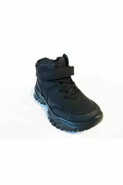 جوردون فيلون أحذية شتوية سوداء للأطفال