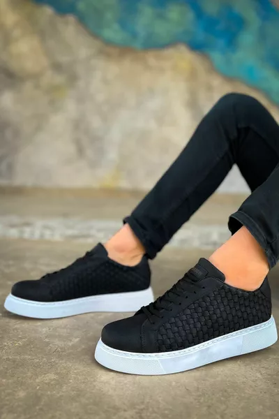  OBT Maglieria Мъжки Обувки ЧЕРЕН