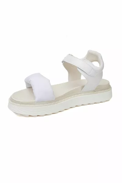 لاب صندل نسائي أبيض 