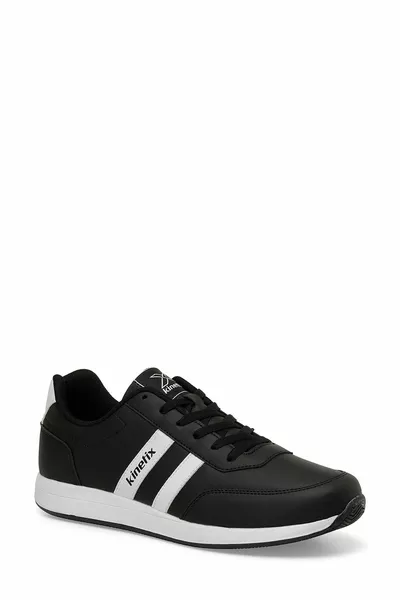 REEDS PU 4PR Zwarte Heren Sneakers