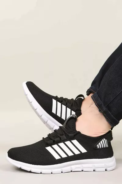 Heren Sneaker Sneakers Comfortabel Flexibel Nuttig Ademend Kwaliteit Vetersluiting Orthopedisch