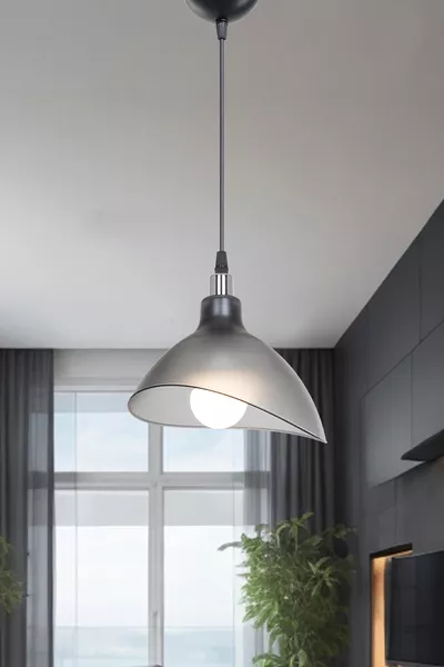 Smoked Pendant Chandelier Bedroom Living Room Kitchen Hallway Lamp