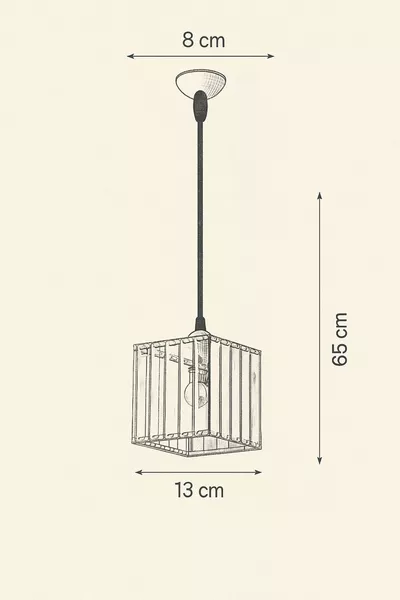ثريا معلقة مفردة باللون الذهبي (التركيبات السقفية) مع حجر كريستالي
