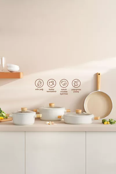 Swiss Crystal 7-Piece Cookware Set