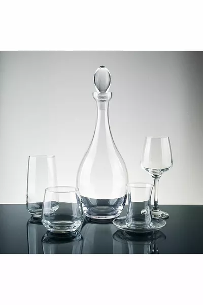 طقم هدايا بعد السوق من لاف لال  قطع  طقم أكواب ماء للشخص