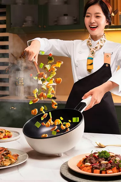 Double-Layer Digital Electric Automatic Cooking Pot 4.5 Liter Cm