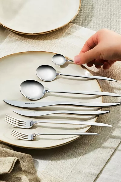 Amour Комплект Лъжица Вилица Нож Личност Елегантност в Кутия