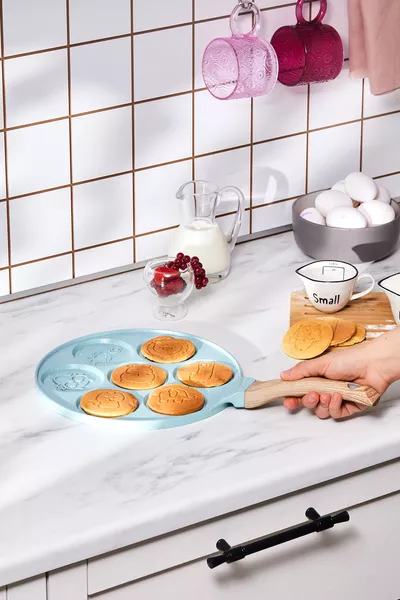 Mutfaksever Biogranit Döküm Animal Pankek Tava  Cm