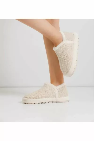 نعل حرير نسائي غير قابل للانزلاق لا يصدر ضوضاء أفخم أحذية منزلية رقيقة باندوف