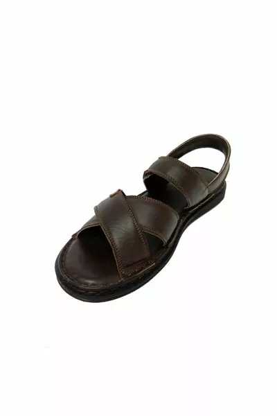  Анатомични мъжки сандали от естествена кожа