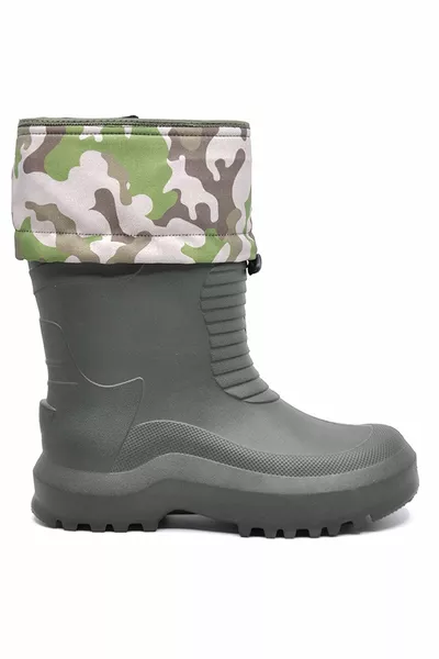 1st Class Eva Impermeabile Dolcevita Pelliccia All'interno Stivali Da Caccia Uomo