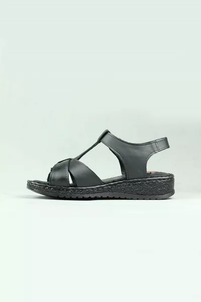 Dr.Pabucchi Haffaf Gel Heel  Genuine Leather Comfort Sandals Women