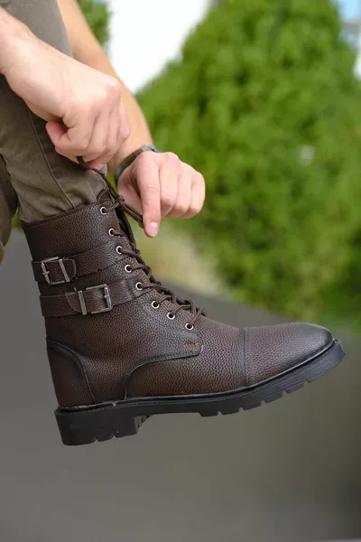 Falcn بيني مزدوج مشبك الأحذية البريدية حزام