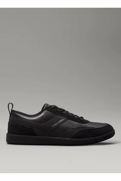 حذاء رياضي رجالي أسود منخفض علوي دانتيل حتى LTH MIX