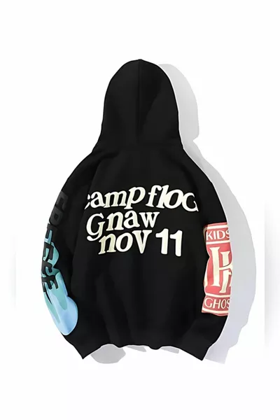 Impavido Cotton Unisex Oversize Basic Sweatshirt mit Rundhalsausschnitt