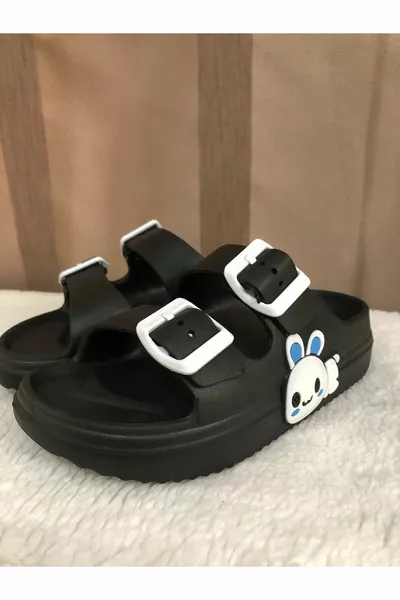 Orthopedische antislipzool wasbare dierenfiguur kinderpantoffels