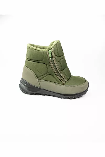  Khaki Watertight Damen Schneestiefel
